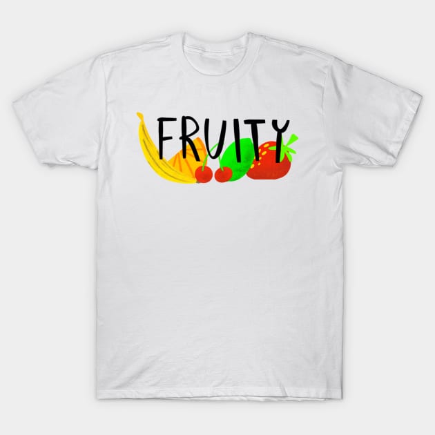 Fruity T-Shirt by JessCarrsArt